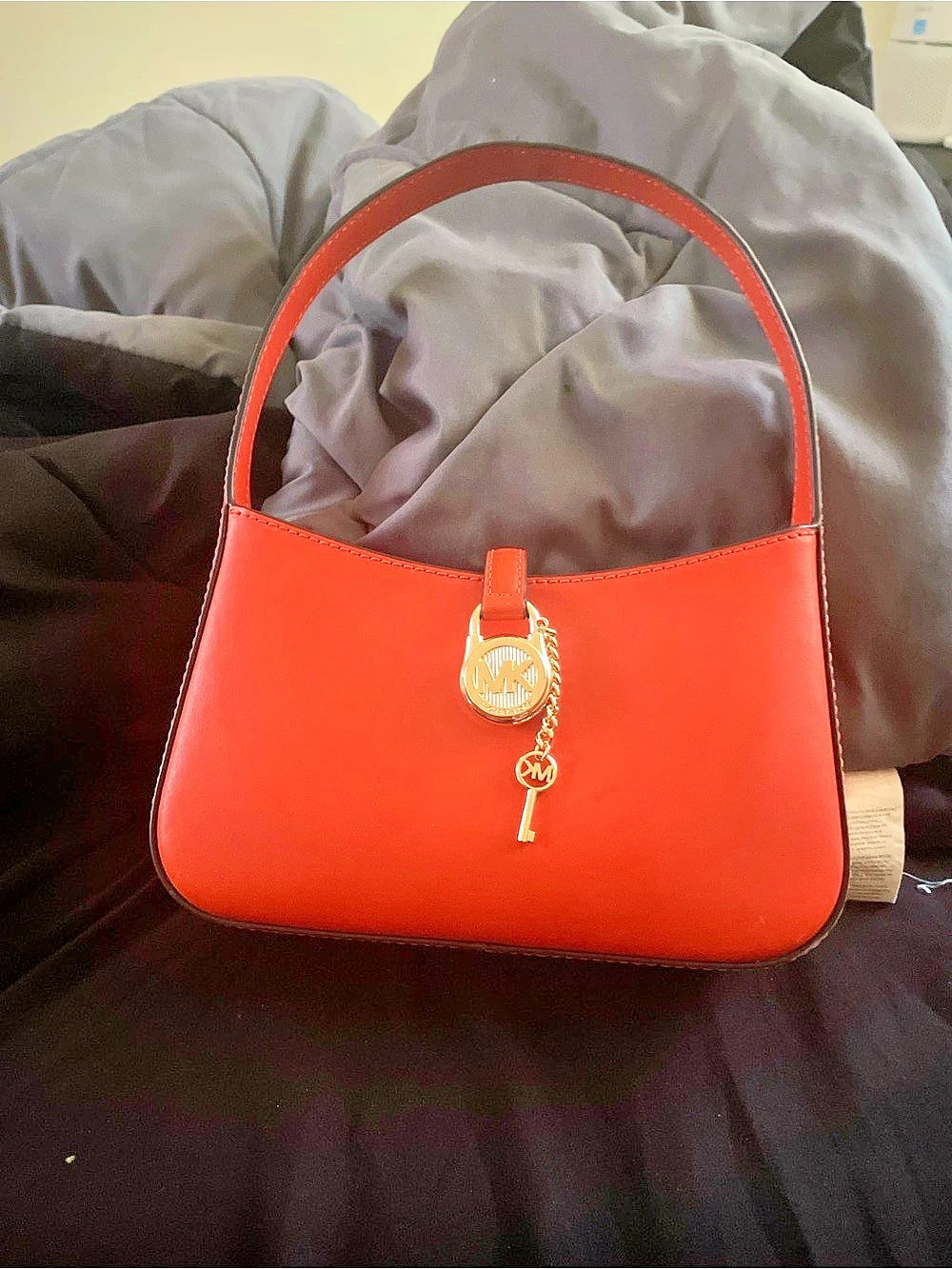 Michael Kors Orange Shoulder Bag